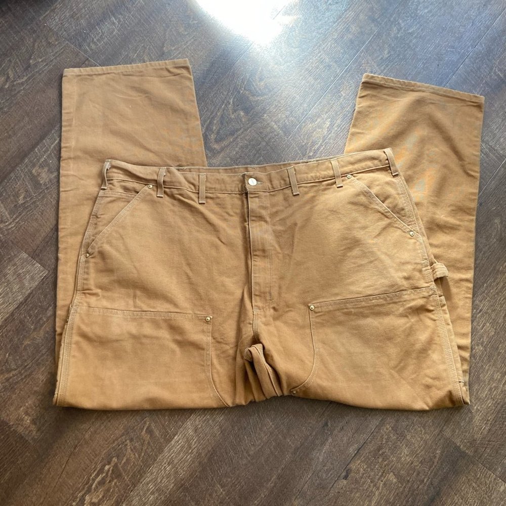 Carhartt Firm Duck Double-Front Dungaree - 46Wx32L - Picture 4 of 8